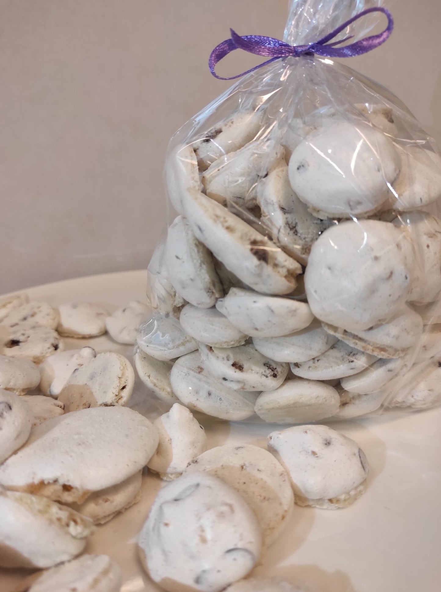 Morenginiai sausainiai „Jūros akmenėliai“